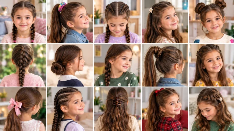 12 Back-to-School Hairstyles for Kids That Last All Day