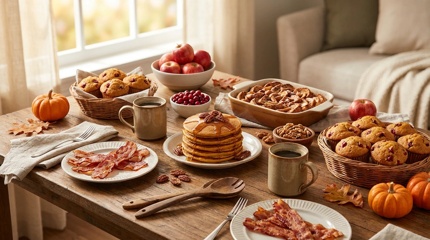 20 Cozy Thanksgiving Breakfast Ideas for Families