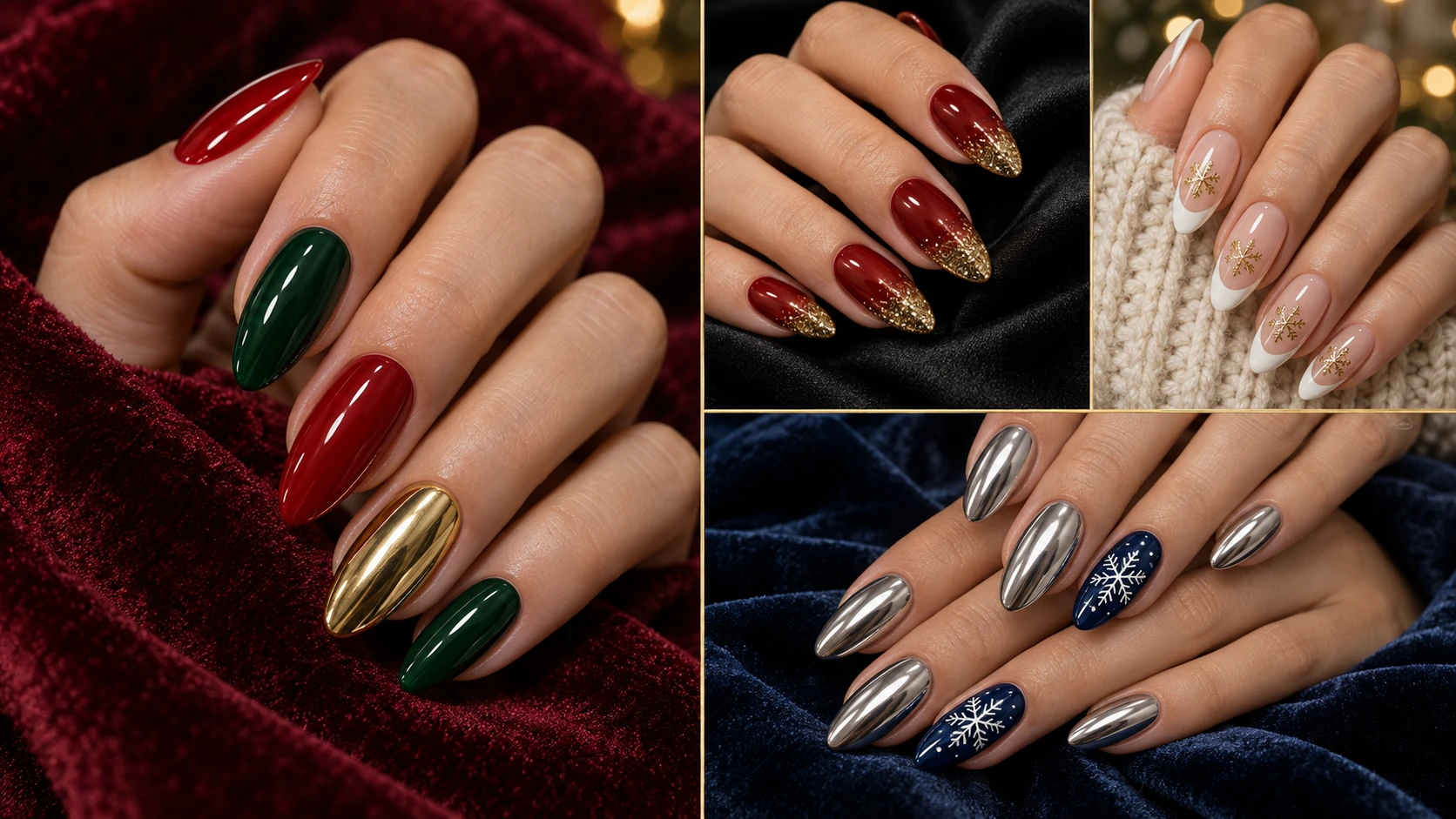 30 Christmas Nail Art Ideas