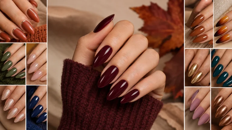 30 Fall Wedding Guest Nail Ideas