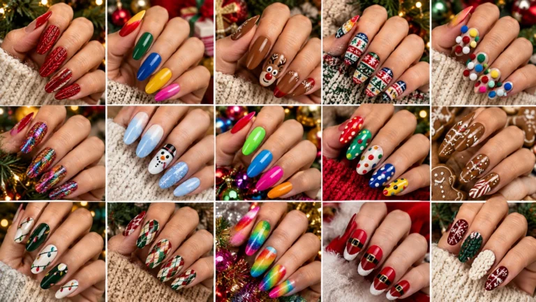 15 Festive Nail Ideas for Ugly Sweater Parties