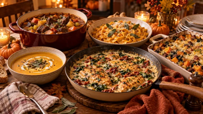 25 Easy Fall Dinner Recipes for Cozy Nights