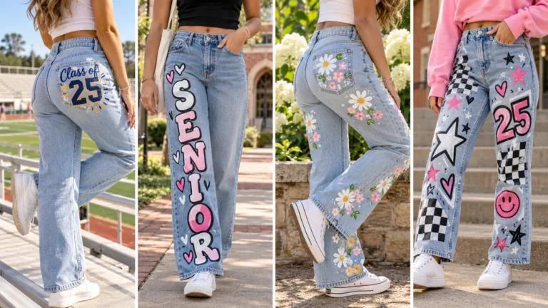 25 Painted Senior Jeans Ideas That Will Make Your Senior Year Unforgettable