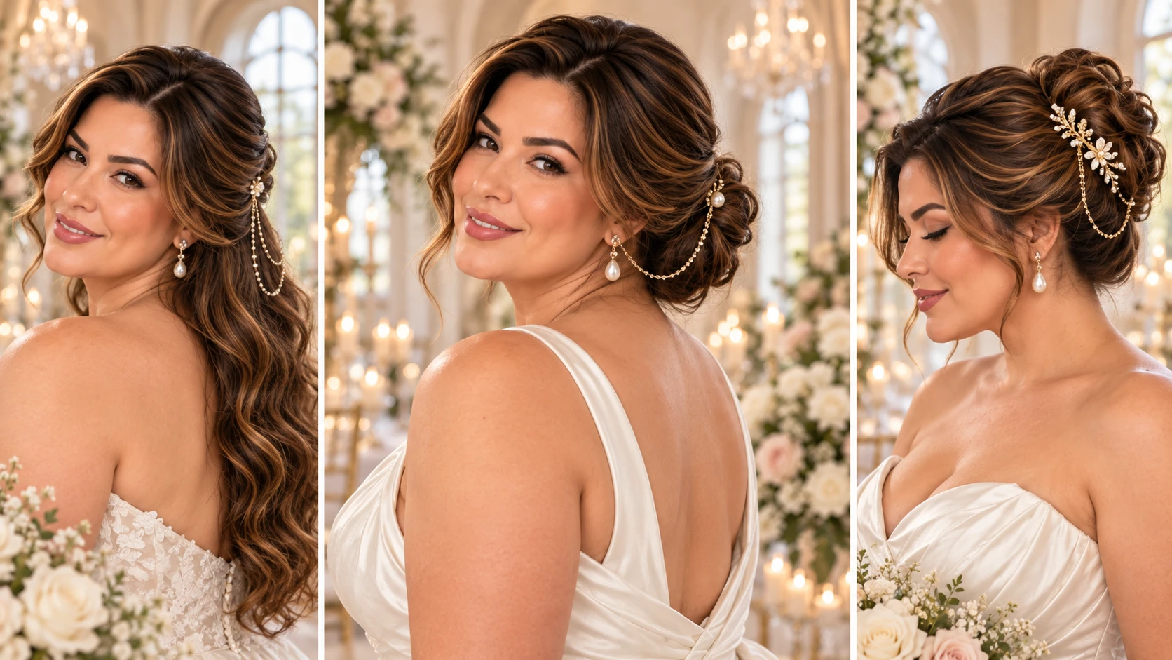Hair Jewelry & Earring Chains 2026's Biggest Bridal Hair Trend