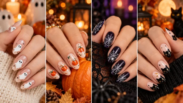 Spooky Halloween Nail Art to DIY at Home