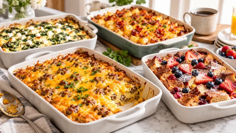 20 Make-Ahead Breakfast Casseroles That Save Busy Mornings