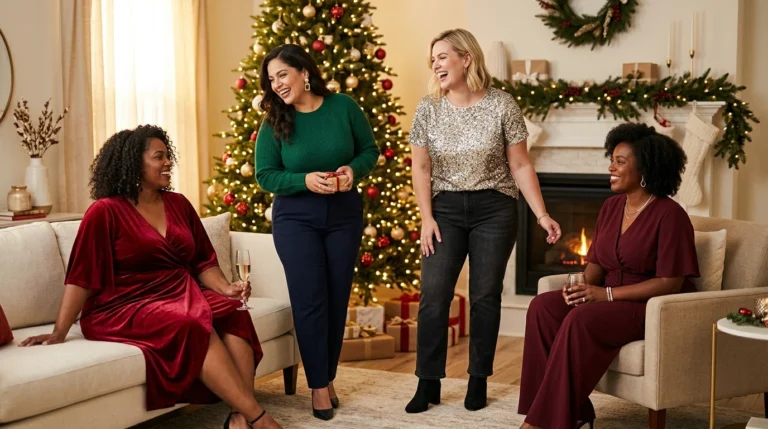 Plus Size Christmas Eve Outfit Ideas